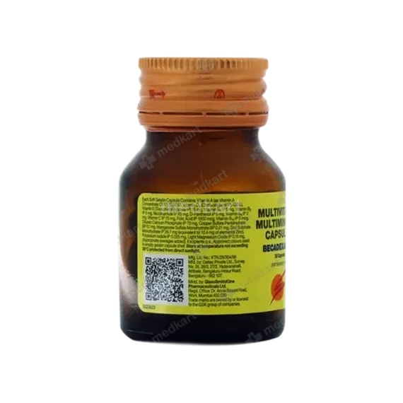 becadexamin capsule 30's